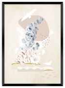 Plagát Beige Abstarct I