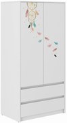 Detská šatníková skriňa B9 - LÍŠKA