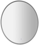 Sapho Sapho, VISO guľaté zrkadlo s LED osvetlením, ø 80cm, dotykový senzor, 2700-6500K, VS080S