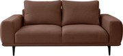 XXXLutz DVOJMIESTNA POHOVKA, textil, hnedá MID.YOU - Sedačky - 000553016305