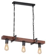 Luster na reťazi HARD 3xE27/60W/230V