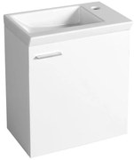 Aqualine Aqualine, ZOJA umývadlová skrinka 44x50x23,5cm, biela, 51046