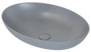 BATH DELUXE 06-060-19-23-00 - Umývadlo na dosku OLSBORG 60x40,5 cm betón/sivá