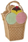 rice Úložný košík Raffia Ice Cream