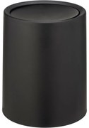 Wenko Odpadkový kôš s výkyvným vekom Atri 6 l, čierna