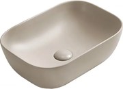 Mexen Rita umývadlo na dosku 45 x 32 cm, béžová matná - 21084566