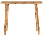 Konzolový stolík z teakového dreva v prírodnej farbe 30x90 cm Girona – House Nordic