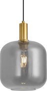 Design hanglamp messing met smoke glas voor railsysteem 1-fase - Iconic Zuzanna