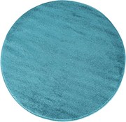 DY Okrúhly modrý koberec Portofino Rozmer: 80 cm