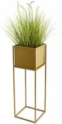 Stojan na kvety Willa 70 cm zlatý