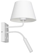 Luminex Nástenná lampa ARDEN 1xE27/60W+1xG9/8W/230V biela LU3437