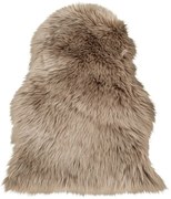 Hnedá syntetická kožušina 50x85 cm – House Nordic