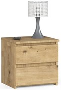 Nočný stolík CL2 2SZ CLP dub artisan