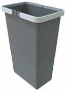 Elletipi Plastový kôš s rukoväťami 8 l, sivá , 8 l