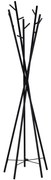 Stojanový vešiak 180x50 cm čierna