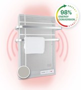 Klarstein Hot Spot Wave, infračervený orievač, 51 x 80 cm, 1000 W, 20 m², bezstupňovo regulovateľný výkon, IP24, hliník