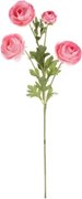 Umelá kvetina Pivonka 70 cm, svetlo ružová%