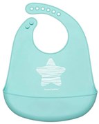 Silikónový podbradník, Pastel blue