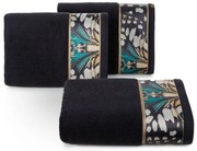 FROTÉ UTERÁK EVA MINGE15 70X140 CM ČIERNA