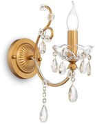 Maytoni DIA004-01-G - Nástenné svietidlo SEVILLA 1xE14/60W/230V