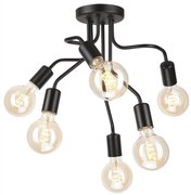 Luster na tyči HILDA 6xE27/60W/230V