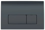 Geberit Delta50 ovládacie tlačidlo plast čierne 115.119.DW.1