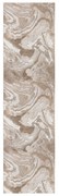 Flair Rugs, Behúň Eris Marbled Natural, 80x300, béžová, chodba / predsieň