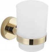 Mexen Remo pohár na zubné kefky, zlatá - 7050738-50