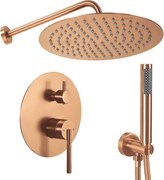 Rea Argon, podomietková sprchová súprava + BOX, medená matná, REA-P4330