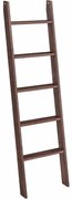 Rebrík Rustic burgundský 43,6x8x160 cm