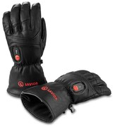 Bezdoteku Vyhrievané rukavice Savior celokožené pánske čierne veľ. XXL