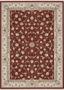 Koberec Sultan 1200 Red – červený orientálny vzor, 100% viskóza Rozmer: 250x350 cm