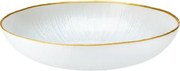 Miska Dia 21 cm, bielal/zlatá%