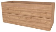 Mereo Aira, kúpeľňová skrinka 121 cm, Multidecor, Light Select Walnut, MER-CN793SLSW1