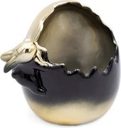 Veľkonočná dekorácia FIG 199 G čierna / zlatá (2 ks)