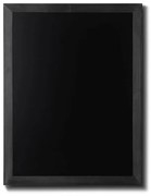 Drevená tabuľa 60 x 80 cm, čierna