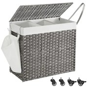 Ručne tkaný kôš na bielizeň LCB365G01