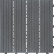 Gumová dlaždica COSMOPOLITAN 45 x 45 cm, sivá, zosilnená 2,5 cm MHEU5100188