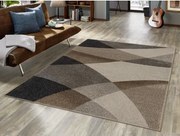 Koberec Thales 120x160 cm, béžová abstrakcia%