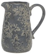 Opálový antik keramický džán s listami Antibes - 16*18 cm