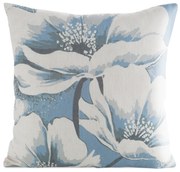 DEKORAČNÁ OBLIEČKA NA VANKÚŠ LEN47 45X45 CM KVETY