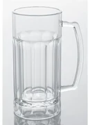 METPLAS POLYKARBONÁTOVÝ POHÁR NA PIVO 340ML PRIEHĽADNÝ