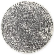 Sivo-krémový okrúhly koberec ø 120 cm Gloria Cavallo – Hanse Home
