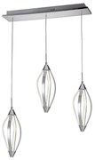 LUXERA 61306 - LED Luster na lanku SAKURA 3xLED/13,2W/230V