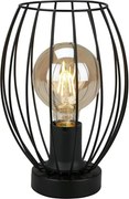 Stolná lampa 1xE27/25W/230V čierna
