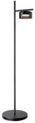 LED stojacia lampa OFELIA 1xGX53/6W/230V čierna/dymová