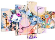 Obraz - Rozprávková abstrakcia (150x105 cm)