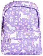 A Little Lovely Company - malý detský batôžtek - jednorožce a dúha