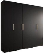 Skriňa Ivo 3 250 čierna