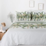 SATÉNOVÉ OBLIEČKY SPRING30 200X220 CM, 2KS 70X80 CM LISTY